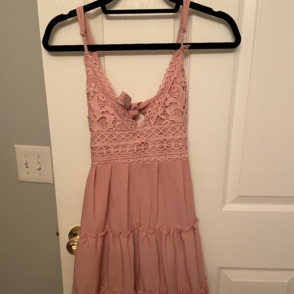 Dusty Pink Dress